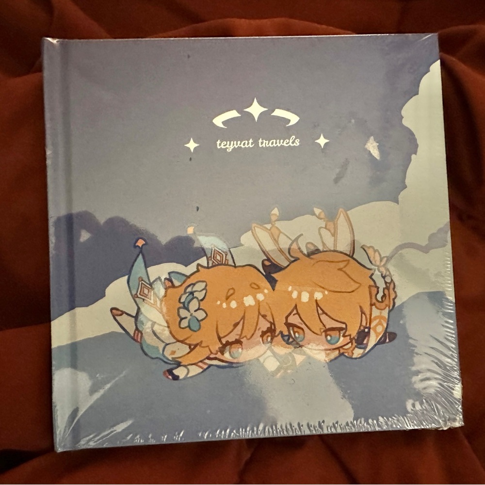 Genshin Impact Aether + Lumine Bullet Journal Notebook